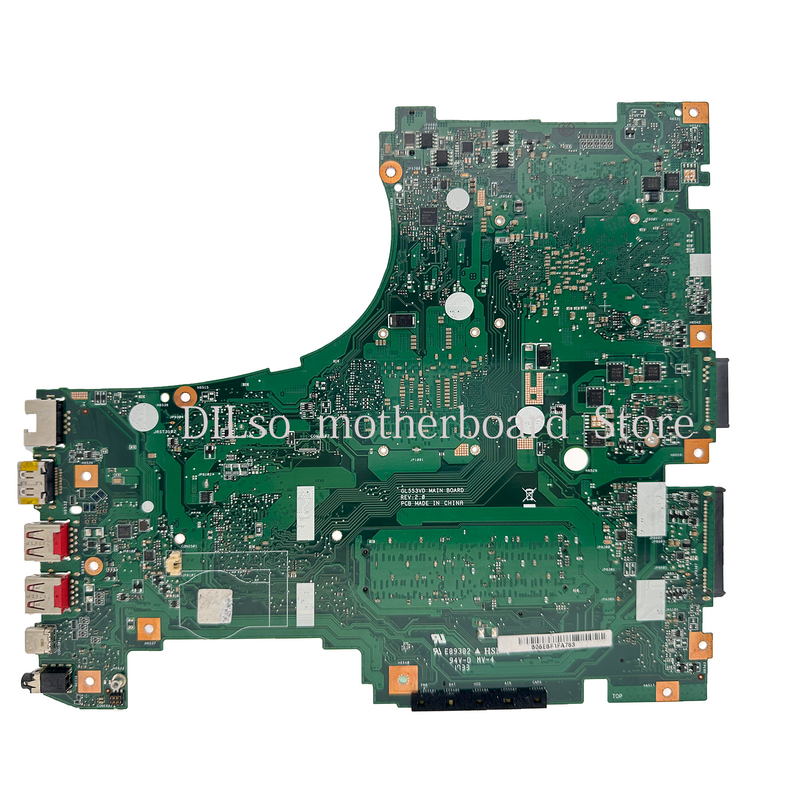 GL553VD Mainboard UNTUK ASUS GL553VE GL553V FX53V ZX53V Motherboard Laptop I7-7700HQ I5-7300HQ GTX1050 GTX1050ti RGB-KB 100% Test