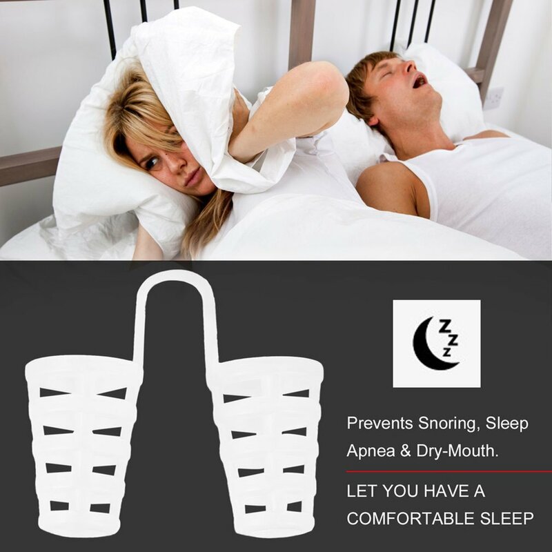 1Pcs Universal Stop Snoring Cones Breathe Easy Congestion Aid Anti Snore Nasal Dilator Anti-Snoring Human Health Sleeping Aid