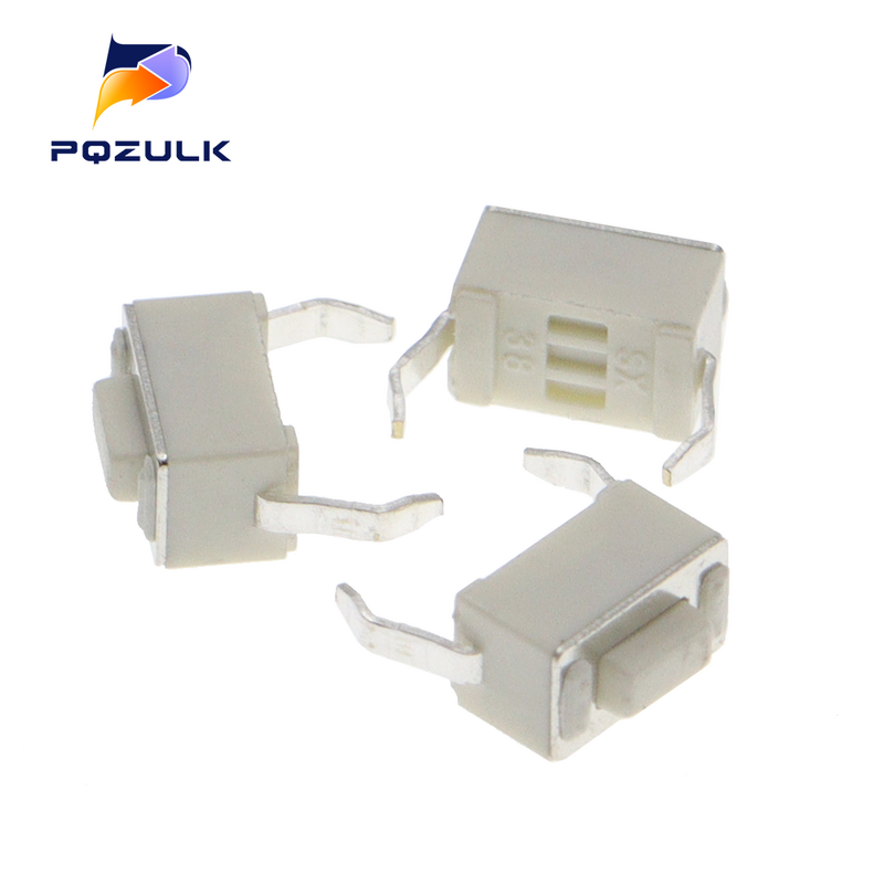 1000PCS 3X6X4.3MM Light Touch Switch 2Pin DIP Micro Switch 3x6x4.3 Touch The Button