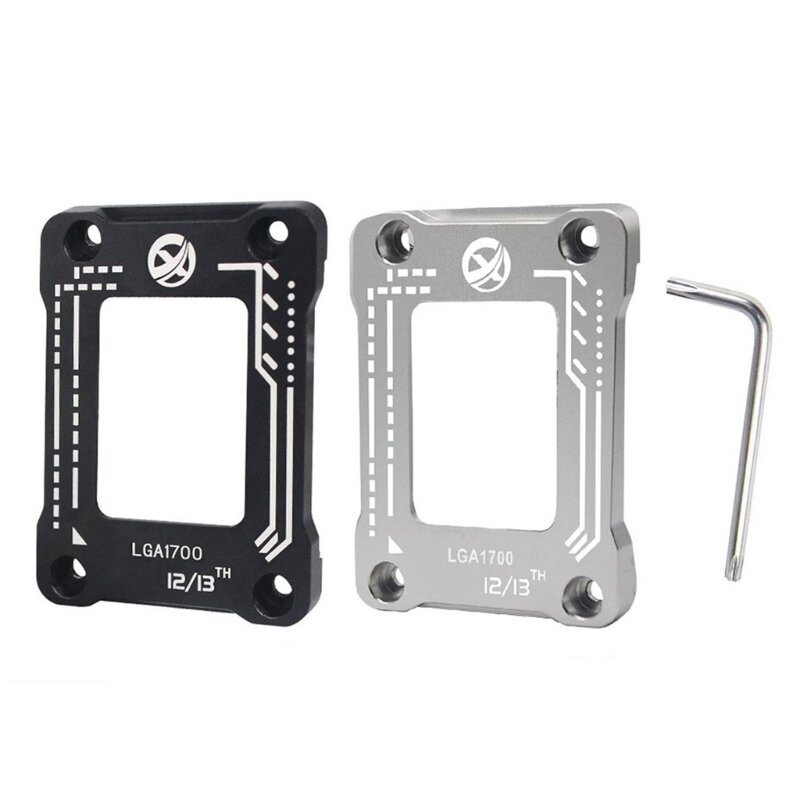 CPU Buckle Bending Correction Fixer Frame สำหรับ Lga1700 Lga1800 Backplane Frame