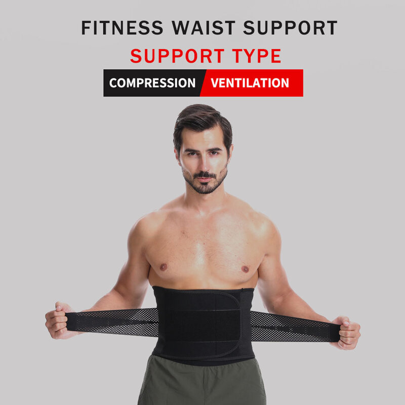 WorthWhile-corsé ortopédico para soporte de espalda, cinturón de levantamiento de pesas para gimnasio, cinturones de cintura, mancuernas, Protector de soporte Lumbar