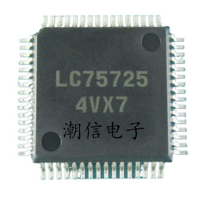 LC75725 QFP-64 오리지널 주식, 신제품