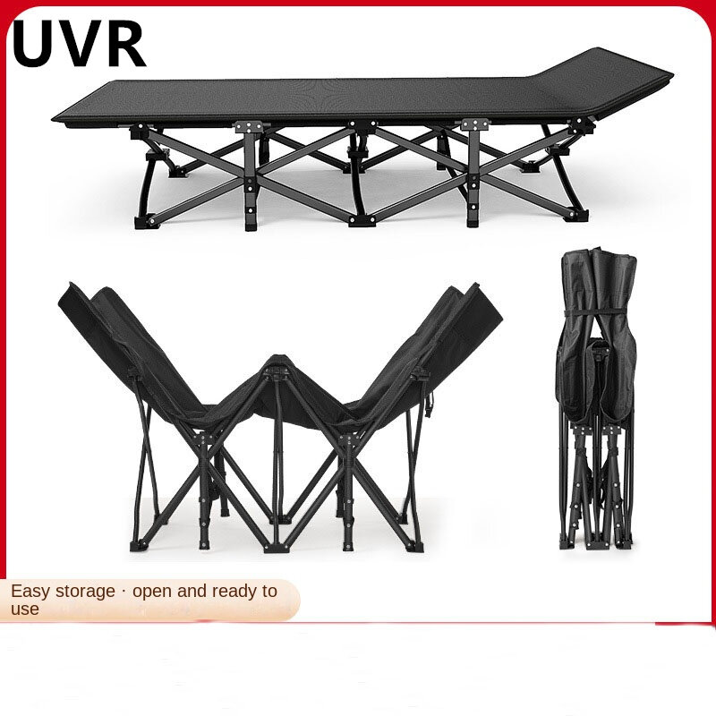 UVR-طوي كسول شخص كسول شخص صالة كرسي ، المحمولة المصاحبة لينة طوي السرير ، في الهواء الطلق الترفيه التخييم كرسي