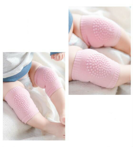 Toddler Kids Knee pad Protector Soft Thicken Terry Non-Slip Dispensing Safety Crawling Baby Leg Warmers Well Pads For Child