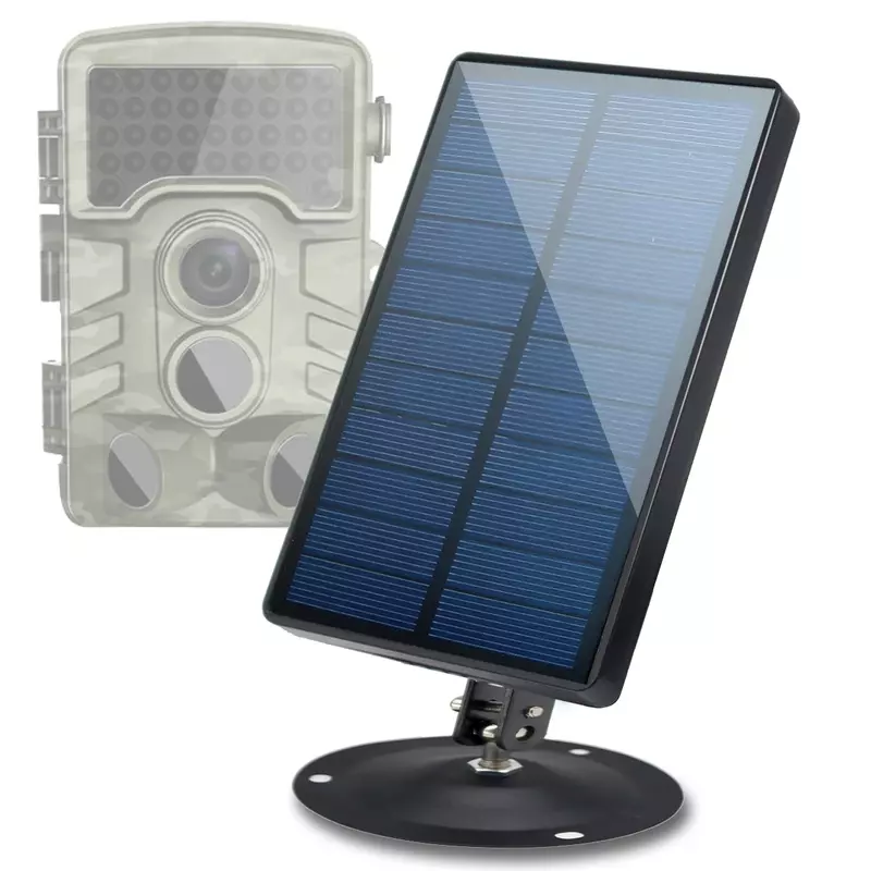 Солнечная панель 12 В, 1 А, 6 в, 2 А, 5200 мА · ч, водонепроницаемая IP56 для камер для охоты, игр