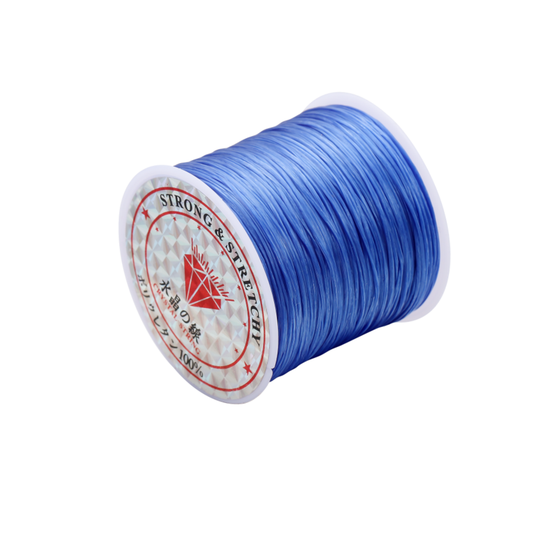 Nylon Rubber Stretchy Cord para Fazer Jóias, Fio Elástico, Linha de Cristal Redonda, Pulseira Beading, 10m, 0.7mm