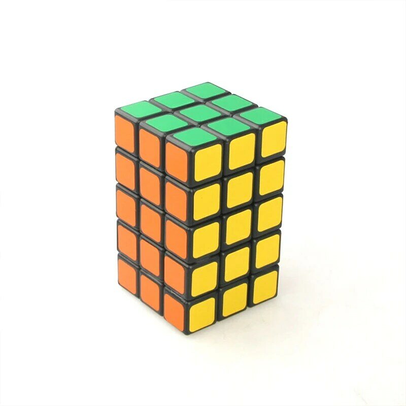 Cubo mágico cuboide, Cubo mágico profesional de velocidad, rompecabezas antiestrés, juguetes educativos para niños, 3x3x5, 335