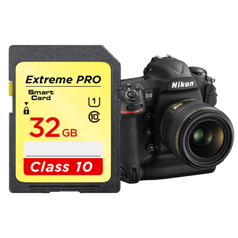 High Speed SD Card 128GB Memory Card Camera 64GB 32GB UHS-I Flash Card 256GB 16GB Up To Max 95M Class10 633x For camera