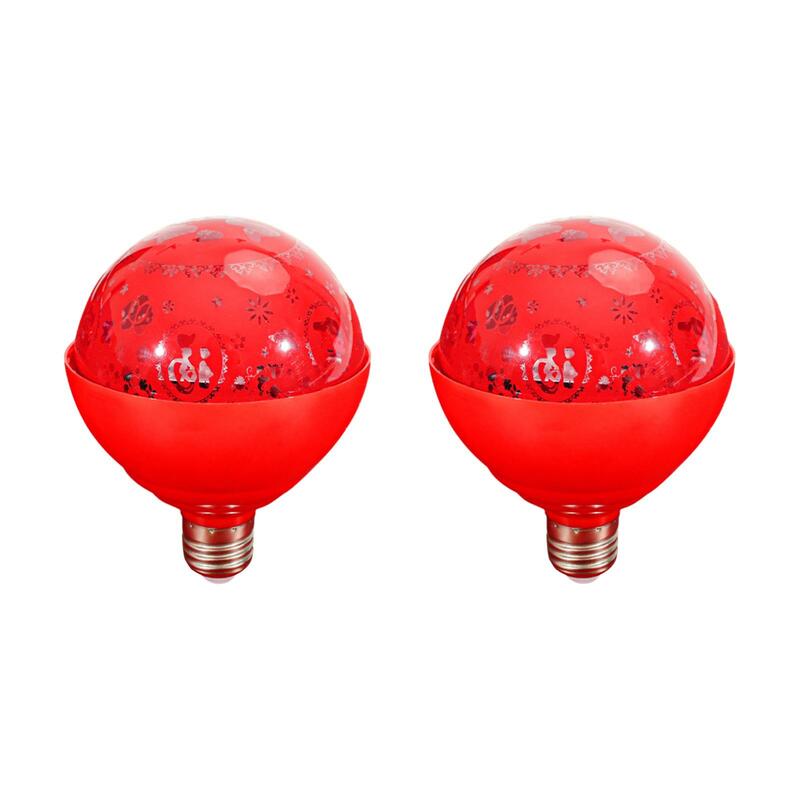 Lanterna per Festival di primavera E27 lampadina a Led rossa auto Flash automatico cinese nuovo