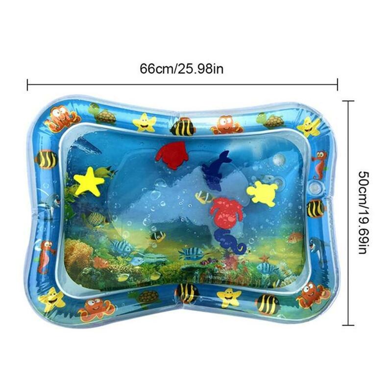Inflatable Mat Water Play Pad Baby Toys Indoor Playing Cushion Swimming Fittings Craftsmanship Convenience Space Saving