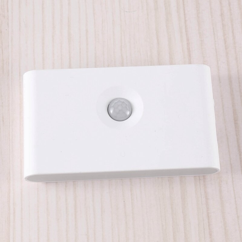Luce notturna dell'armadio del corridoio magnetico luce da parete a induzione del corpo umano con ricarica USB Wireless