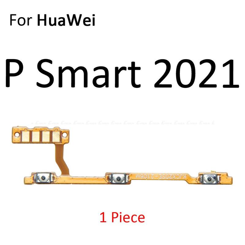 Power Pada OFF Saklar Bisu Kontrol Kunci Kabel Tombol Volume Fleksibel untuk HuaWei P Smart S Z Pro Plus 2018 2019 2020 2021 Bagian