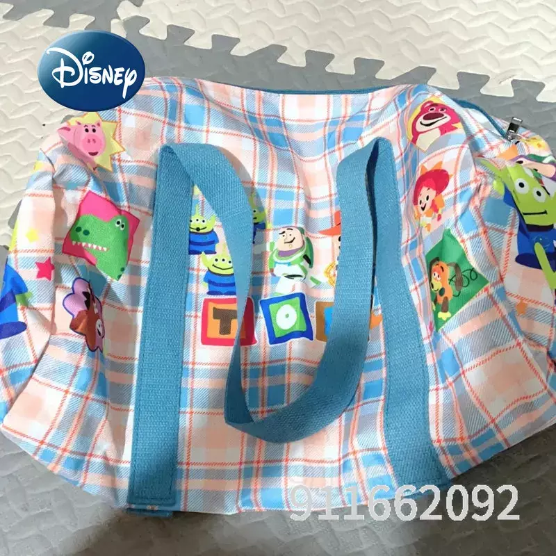 디즈니 토이 스토리 여성 여행 핸드백, 만화 패션, 여성 여행 핸드백 하이 퀄리티, 대용량 보관 가방, 신제품