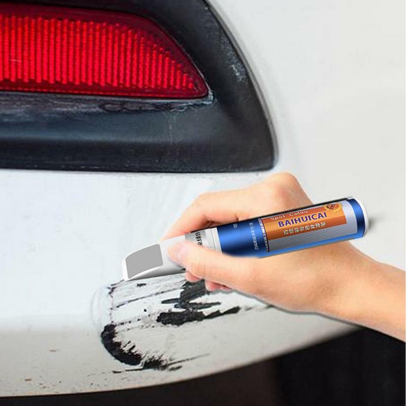 Car Paint Pen For Scratches Waterproof Grey Deep Scratch Removal Pen Strong Adhesion Scratch Painting For Car SUV RV Truck Sedan