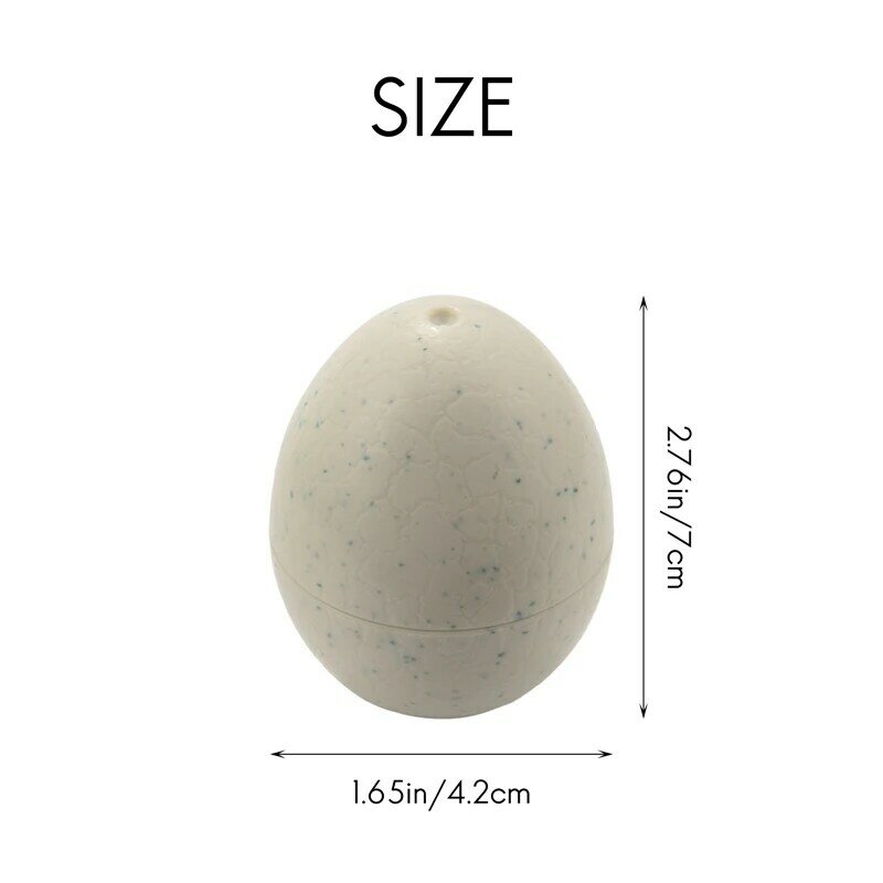 ไข่ไดโนเสาร์อีสเตอร์12ชิ้นของขวัญปริศนาสีเพื่อการศึกษาทักษะการพัฒนากล้ามเนื้อ