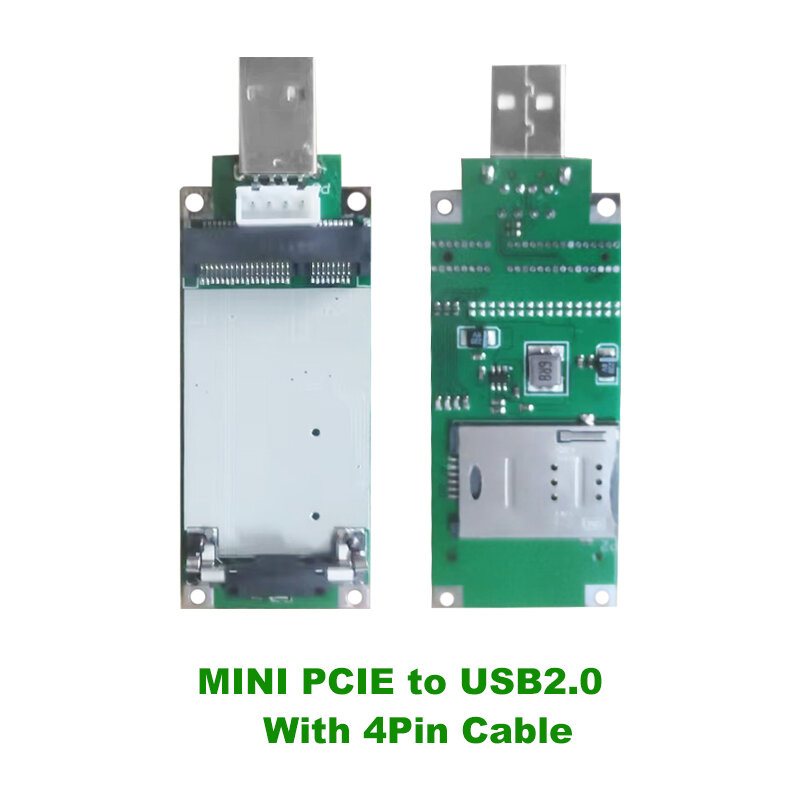 3G 4G LTE 5G MINI PCIE M.2 to USB 2.0 3.0 Type-C Development Board Adapter For SIM7600SA SIM7600E SIM8300G EC25-AU EP06-E RM500Q