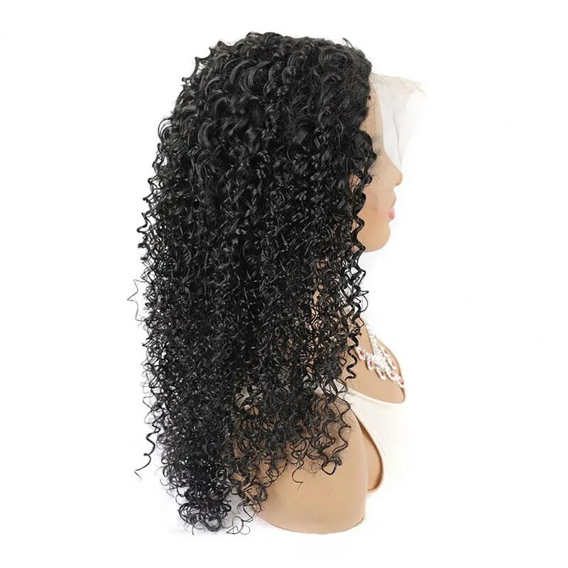Drawstring Curly Ponytail Extension for African Women Afro Kinky Curly Hair Pieces Synthetic Heat Resistant