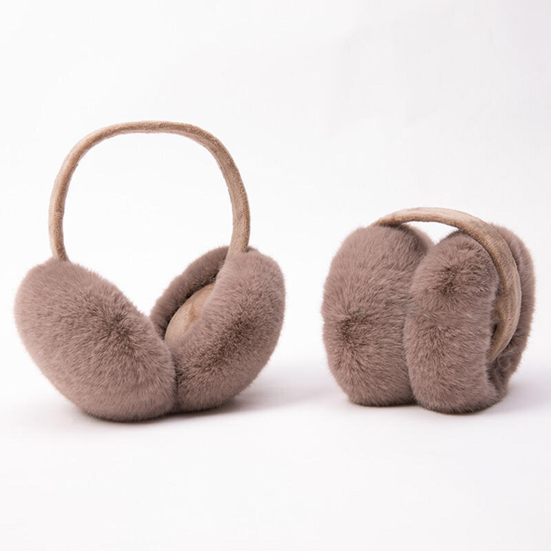 Fluffy Lightweight Ear Wamer with Classic All-Matching Design Suitable for 99% Head Circumference