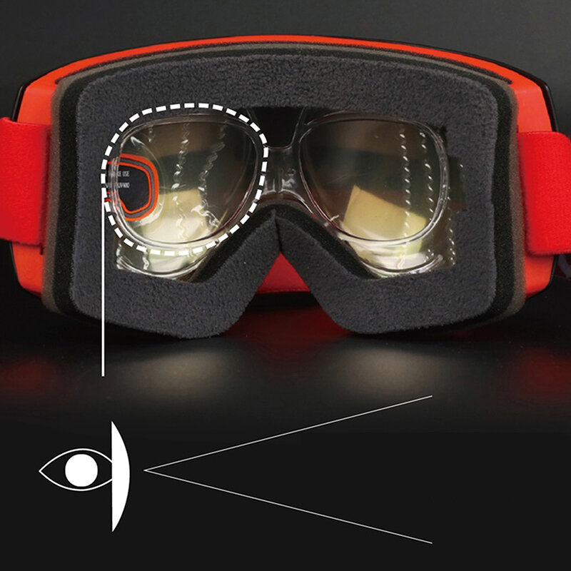 Gafas de esquí con montura para miopía, lentes de Snowboard, adaptador de lentes para miopía, marco en línea, nuevas