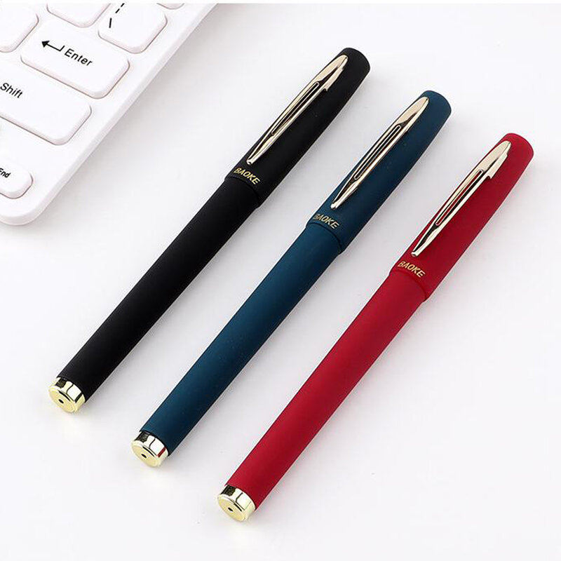 12 Pcs Gel Ink Roller Ball Pen Refill Medium Line 1.0 0.7 0.5 School Office Stationery Supply Black Blue Red Ink