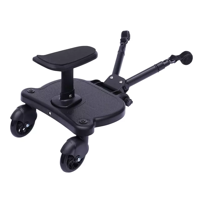 Stroller  Board Universal 2 in 1 Stroller Ride Board Buggy Wheeled Board Seat Pedal With Detachable Seat