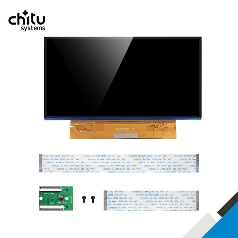 Tela LCD monocromática para Anycubic Photon, impressora Mono X SLA, PJ089Y2V5, 8.9in, 3840*2400