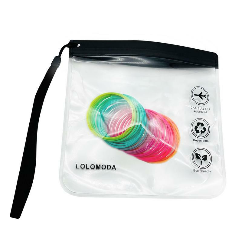 Прозрачная косметичка на молнии, органайзер для косметики из ЭВА, прозрачная сумочка для туалетных принадлежностей, органайзер на молнии