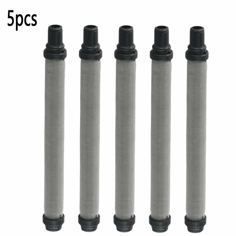 5pcs Airless Spray Filter Stainless Steel Paint Spray 30/70/150/200Mesh Airless Paint Parts Filter For Airless Paint Spray