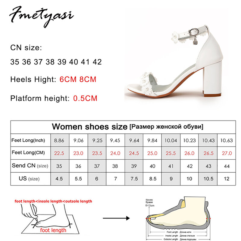 Sandal Wanita Musim Panas 2023 Sepatu Pernikahan Hak Pengantin Berlian Imitasi Bunga Mutiara Biru Gesper Pergelangan Kaki Hak Blok Pompa Wanita
