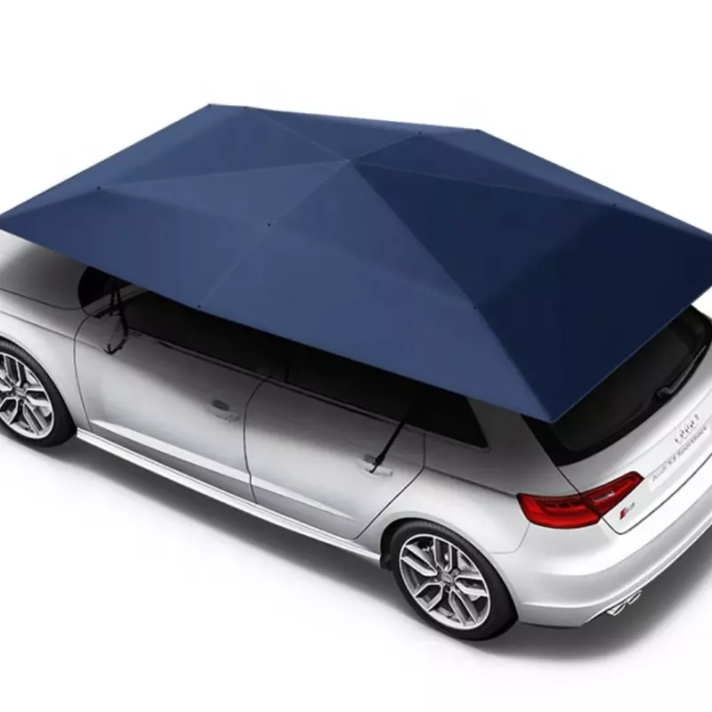 Nuovo design anti-uv automatico pieghevole parasole che copre il tetto dell'auto ombrello per auto