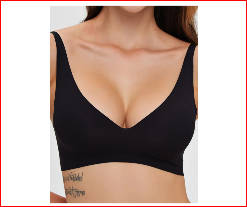 Jelly Strip Seamless Underwear Women's Small Breast Gathering Thin Wire-Free Breast Reduction Anti-Sagging Soft Support Bra