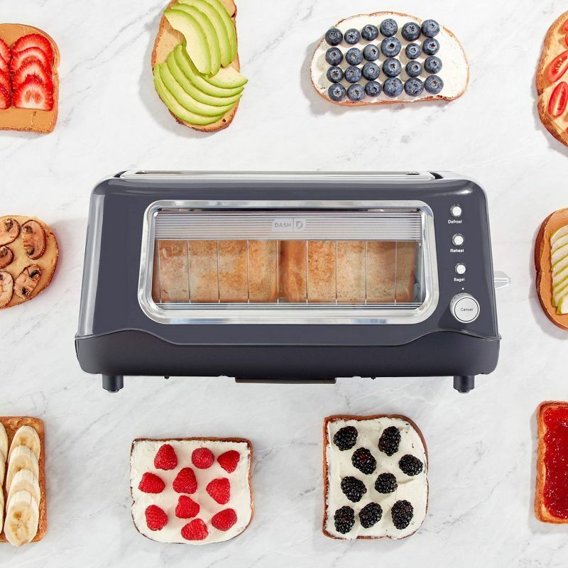 Long Slot Toaster zum gleichmäßigen Toasten verschiedener Brots orten