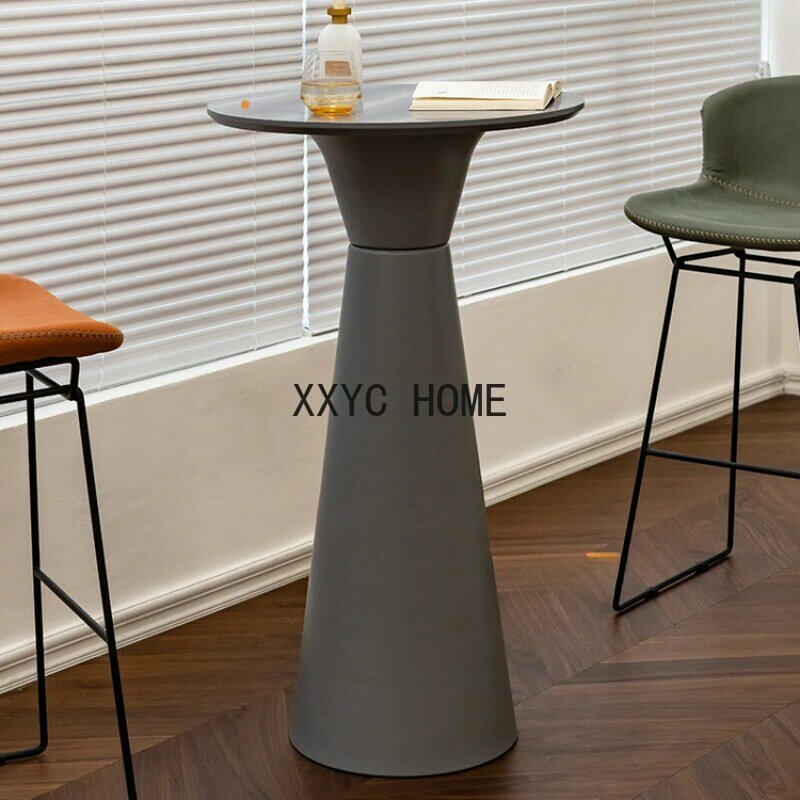 Table ronde latérale pour bar à cocktail, table de réception commerciale, table moderne en plein air, meubles haute qualité, SR50BT