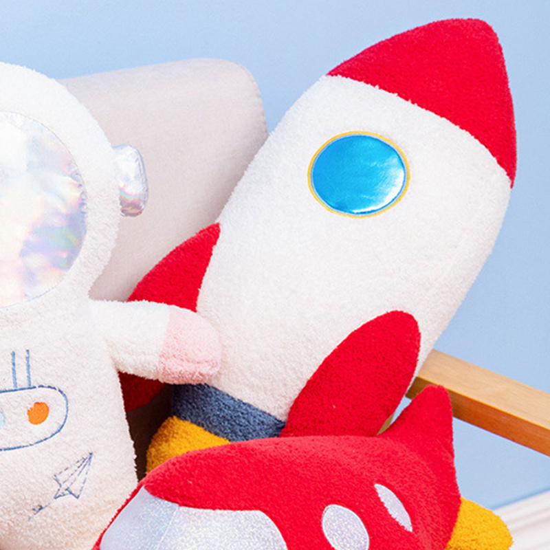 Plüsch Kissen gefüllt Rakete Spielzeug Sofa Kissen dekorative Kissen Kinderzimmer Dekor