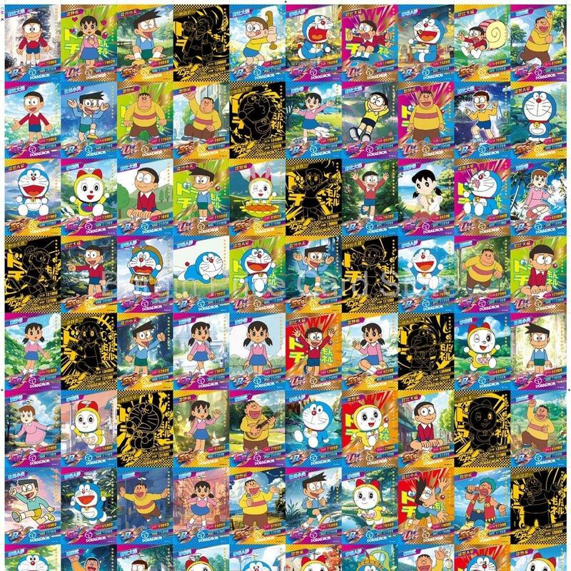 2023 Crayon Shin-Chan Collection Card Laser Doraemon Card Gift Crayon piccola collezione Cartoon Spring Day Defense Team Card Gift