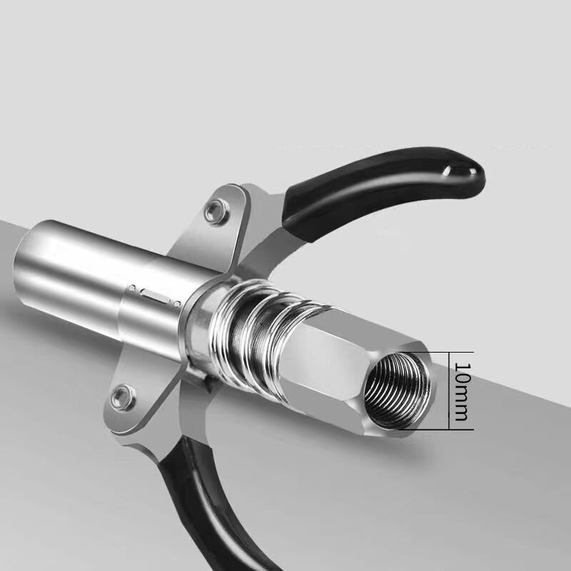 Grease Gun Coupler 10000 PSI NPTI/8 High Pressure Grease Nozzle Oil Pump Car Syringe Lubricant Tip Repair Accessories Lubricant
