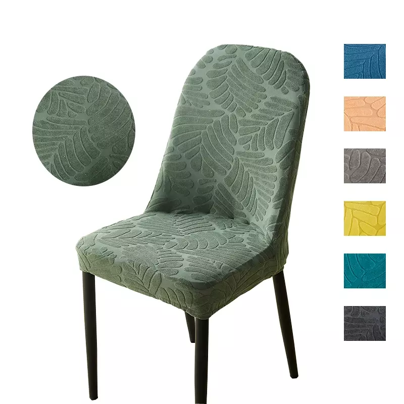 Stretch Dining Modern Chair Slipcovers Jacquard Universal Armless Chair Protector