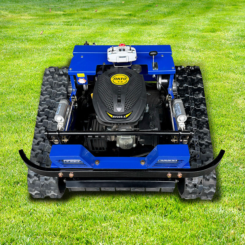 Grass Cutter Remote Control Zero Turn Slope Mini Crawler Lawn Mower For Garden with 500mm cutting width
