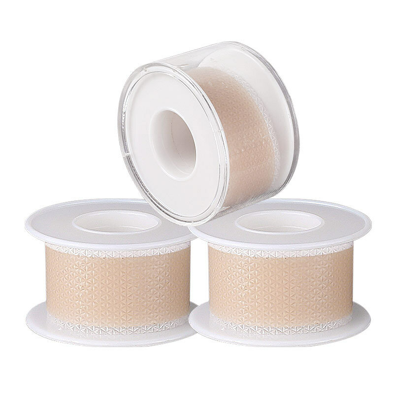 100cm/Roll Invisible Anti-wear Heel Patch Sticker Silicone Gel Scar Skin Plaster Tearable High Capacity Waterproof Tape Bandage