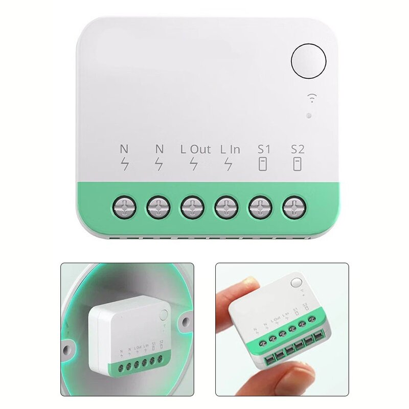 1Pc Smart Wifi Switch Module Voor Minir4 M Voor Slimme Wifi Switch Module Ondersteunt Afstandsbediening Elektrische Apparatuur