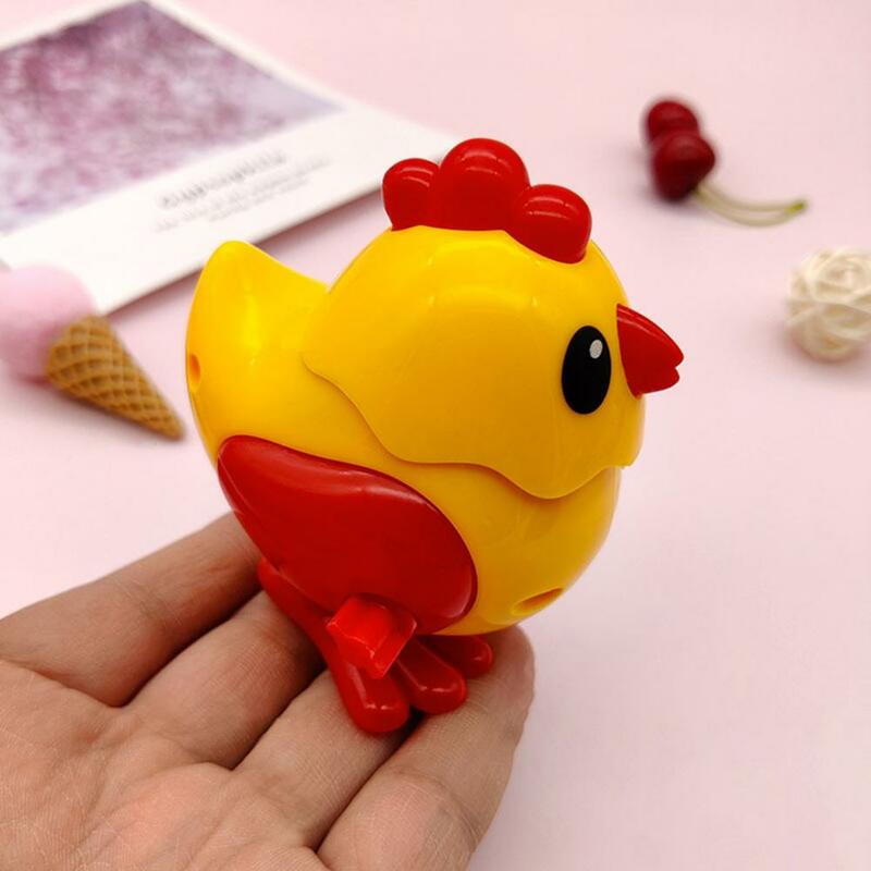 Easy to Carry Wind-up Toy Adorable Chick Shape Wind-up Toy for Kids Clockwork Toy Gift for Children Simple Operation for Infants