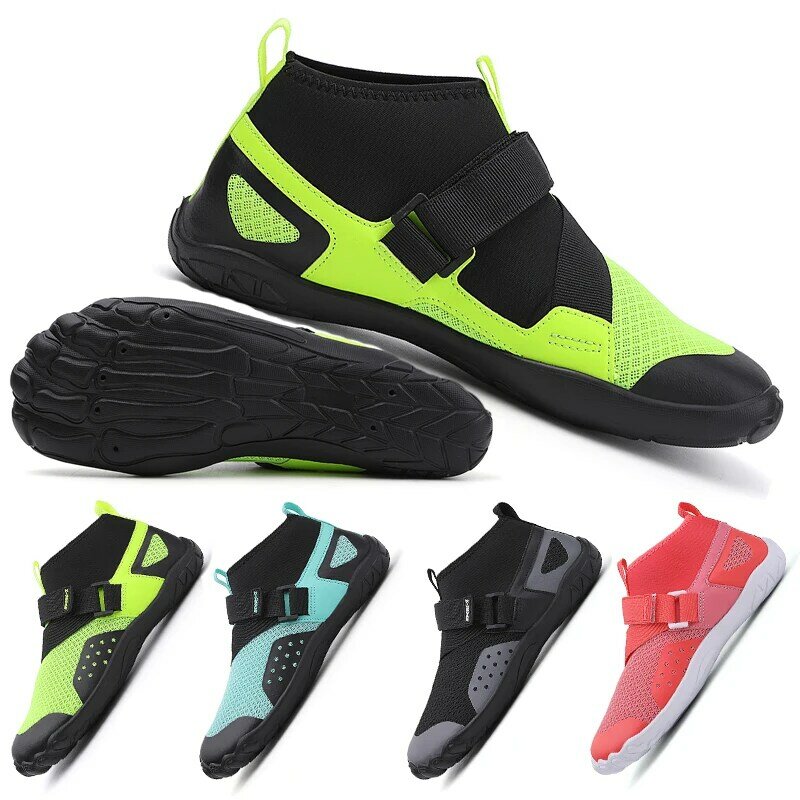 Men's and women's beach water shoes non-slip rubber wading sports shoes non-slip rubber breathable quick drying barefoot shoes