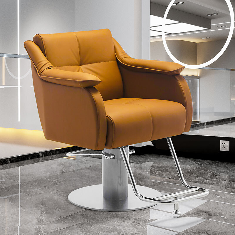 Stylistka krzesła fryzjerskie makijaż ergonomiczne piękno fryzjer krzesła fryzjerskie wygodne Silla Barberia luksusowe meble