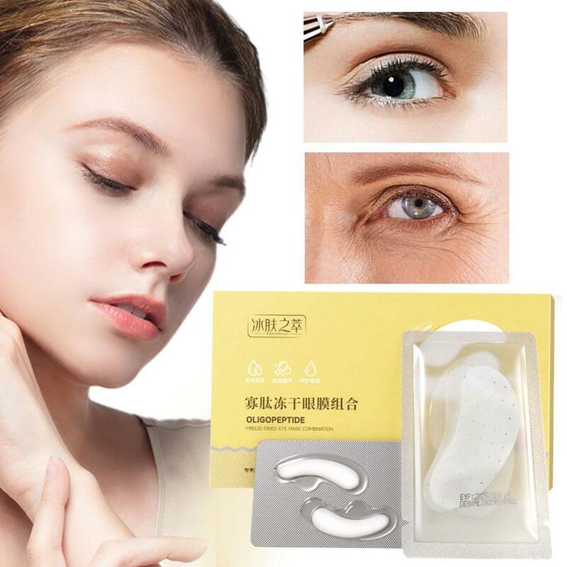 4pair Collagen Eye Mask Anti-wrinkle Fade Fine Lines Remove Dark Circle Eye Bags Puffiness Moisturizing Brighten Eye Beauty Care