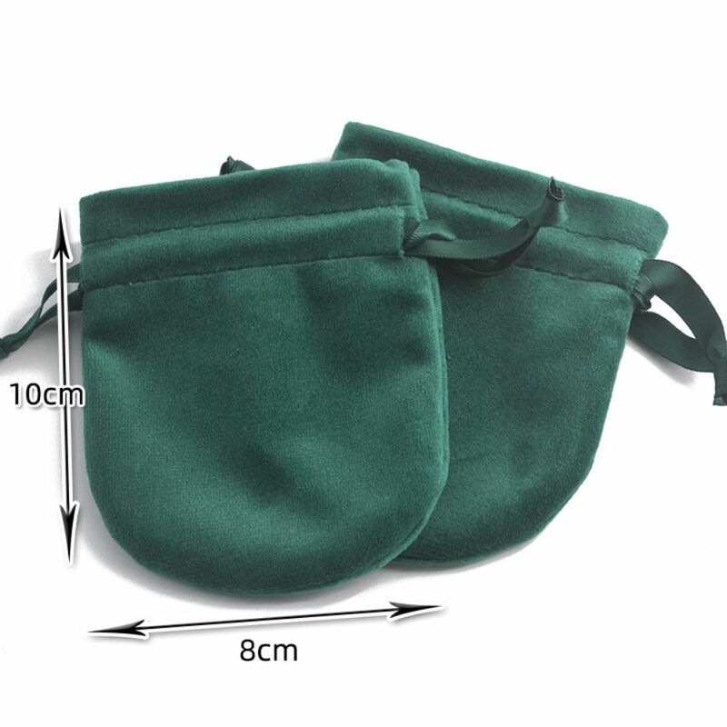 حقيبة مخملية محمولة لتغليف الهدايا ، وحقيبة تخزين مستديرة ، وحماية الغبار ، جديد