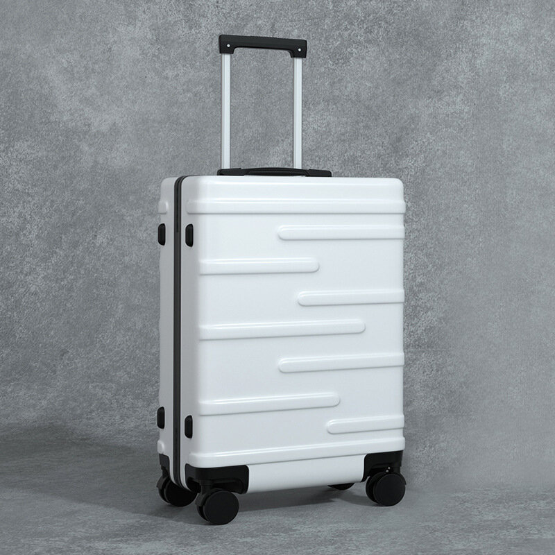 PLUENLI-maleta con ruedas universales para equipaje de negocios, maleta con contraseña, Maleta de viaje, regalo