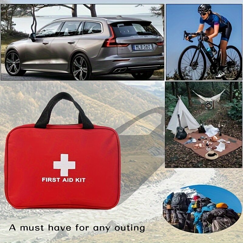 Outdoor Multi-Purpose kit de primeiros socorros, saco médico de emergência, saco médico portátil, multifuncional, saco de emergência em casa