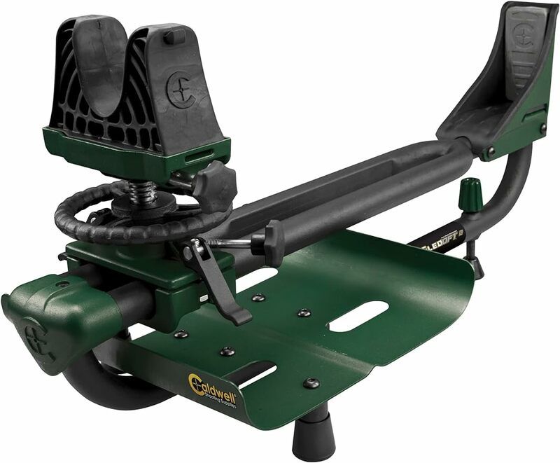 Lead Sled DFT 2 Rifle Shooting Rest with Adjustable Ambidextrous Frame for Recoil Reduction, Sight in, and Stability