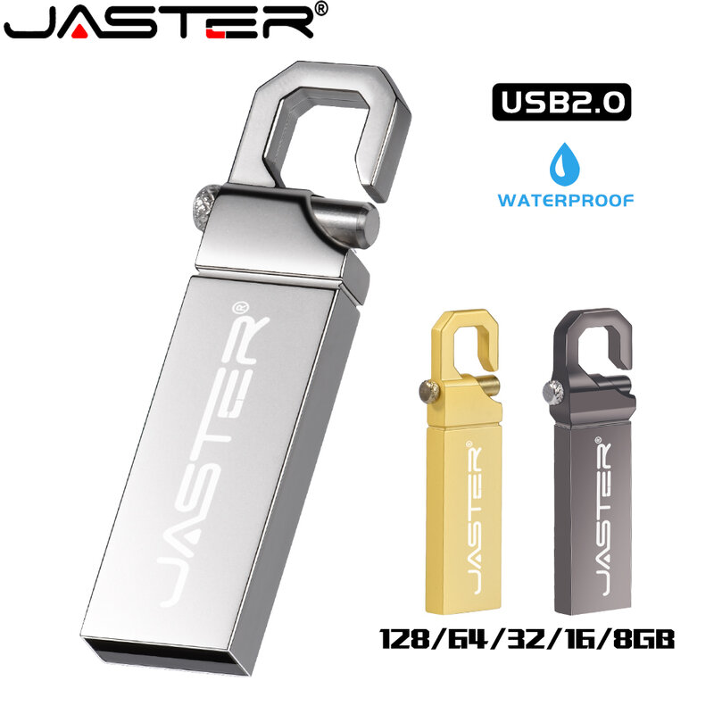 JASTER Ổ Đĩa Flash USB 64GB Kim Loại Móc Đa Năng Thẻ Nhớ 32GB Tùy Chỉnh Logo Bút Giá Rẻ TYPE-C Micro Adapter quà Tặng Kinh Doanh