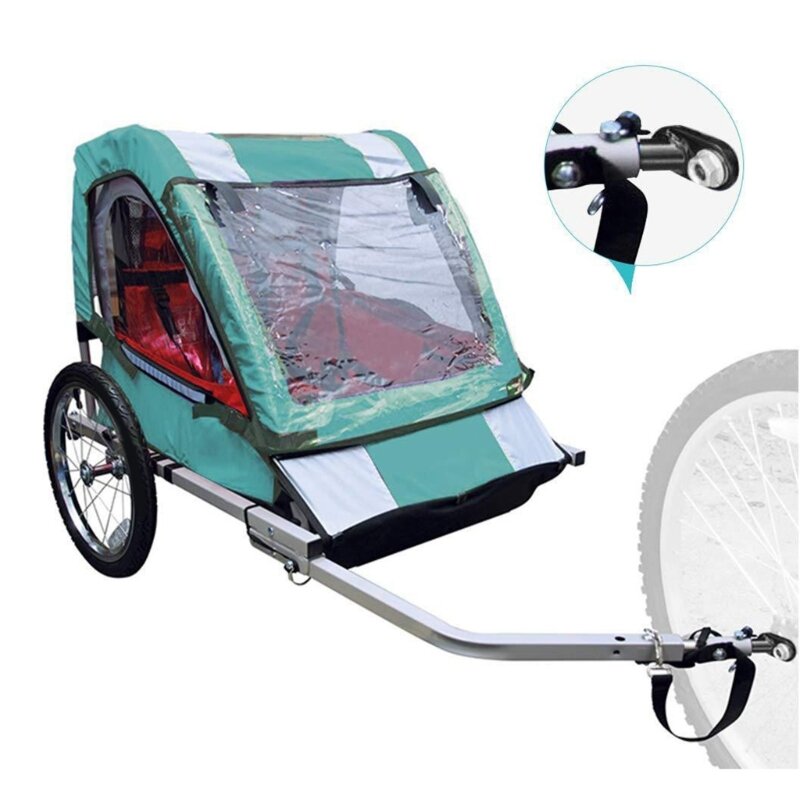 실용적인 자전거 액세서리 장착 어댑터, 쉬운 사용, 스틸 히치, 자전거 클러치, 트레일러 커플러, 내구성 커넥터 랙